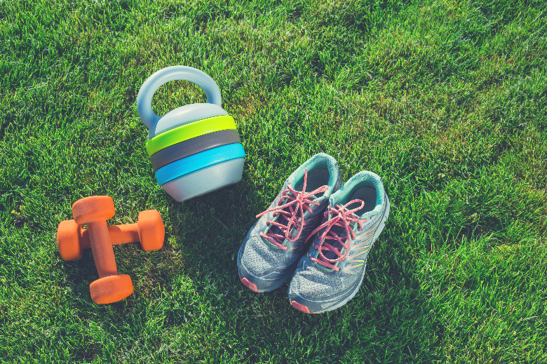 Adjustable Kettlebells make it easy to increase weight for your workout