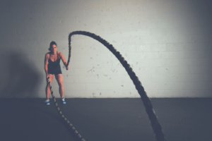 battle ropes are a great piece of training equipment that you can take with you anywhere