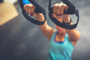 adding a suspension trainer to a home gym is a great idea for variety in your workouts