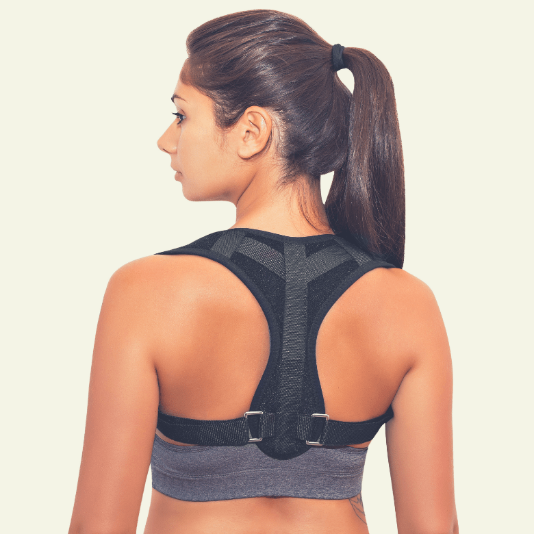 A posture brace can benefit you by bettering your posture, enhancing your breathing and body alignment, and alleviating back, shoulder, neck and upper back pain.