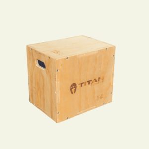 TITAN FITNESS 3-in-1 Wood Plyometric Box