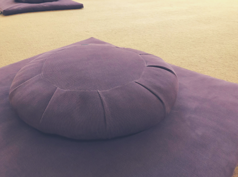 Prolonged sitting is necessary when meditating and a zafu will help make sitting longer more comfortable.