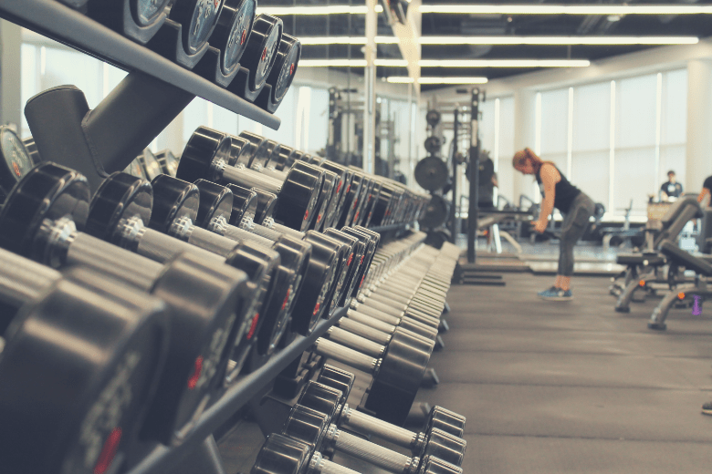 A dumbbell weight rack saves space and allows you to have multiple dumbbelll weights.