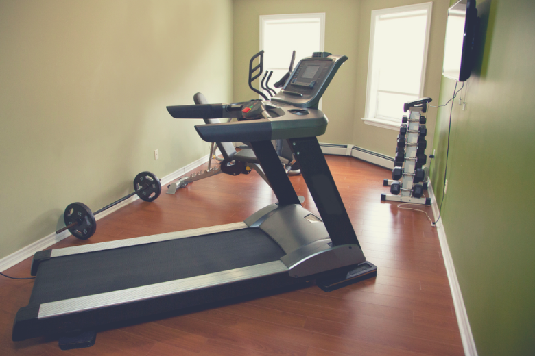 A space saving treadmill for your home can help busy parents get a workout in without leaving the house.