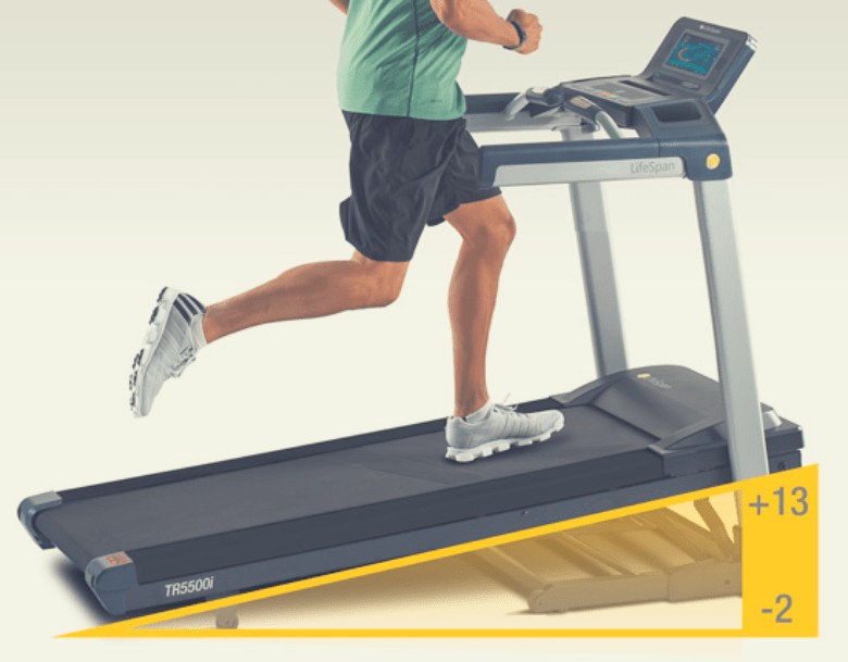 LifeSpan TR5500i Folding Treadmill 8