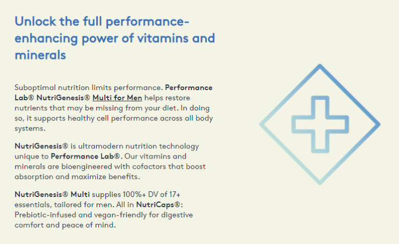 NutriGenesis® Multi for Men 2