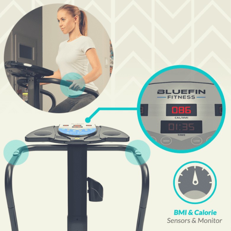 BLUEFIN Fitness Pro Vibration Plate 5