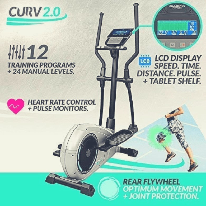 Bluefin Fitness Curv 2.0 Elliptical Cross Trainer 5