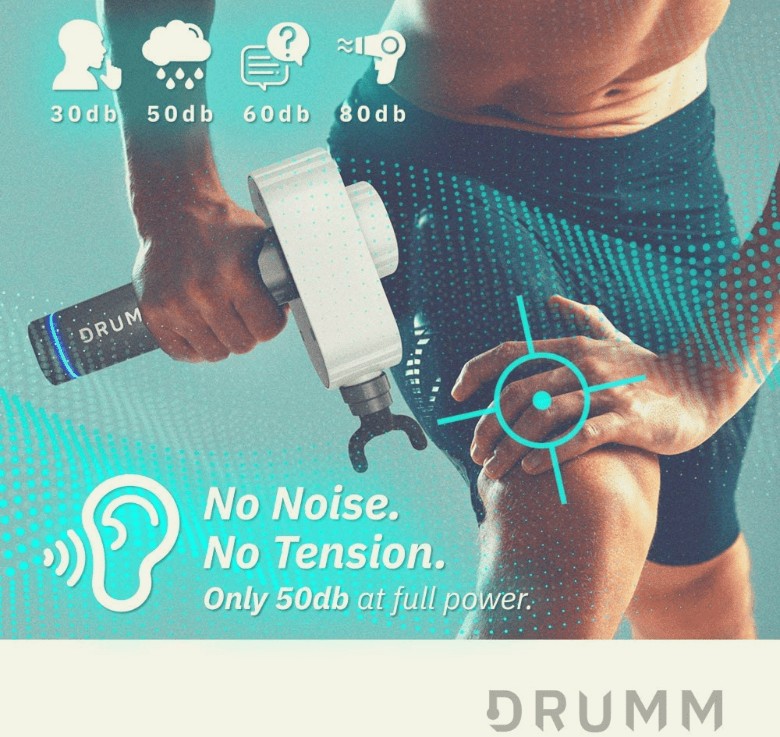 Bluefin Fitness DRUMM T-1 Massage Gun 3