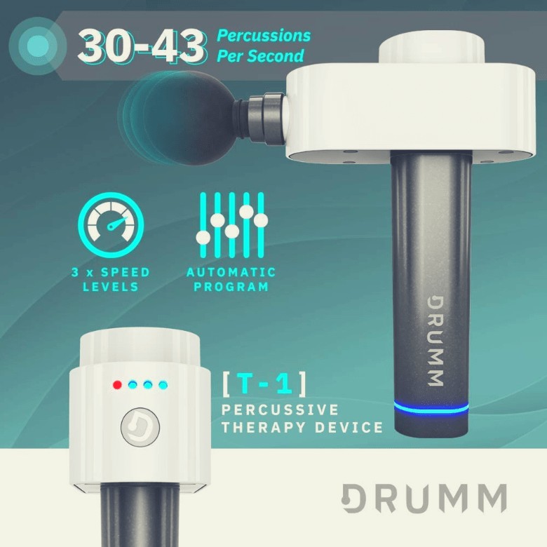 Bluefin Fitness DRUMM T-1 Massage Gun 4