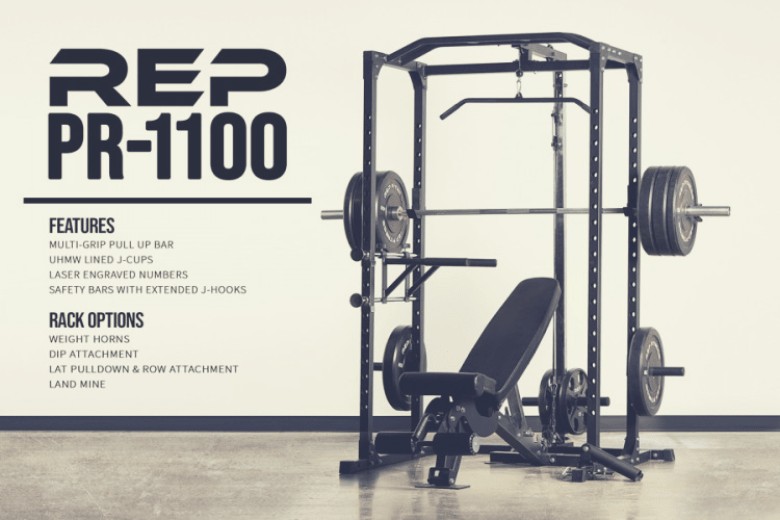 REP PR-1100 Home Gym Power Rack 2
