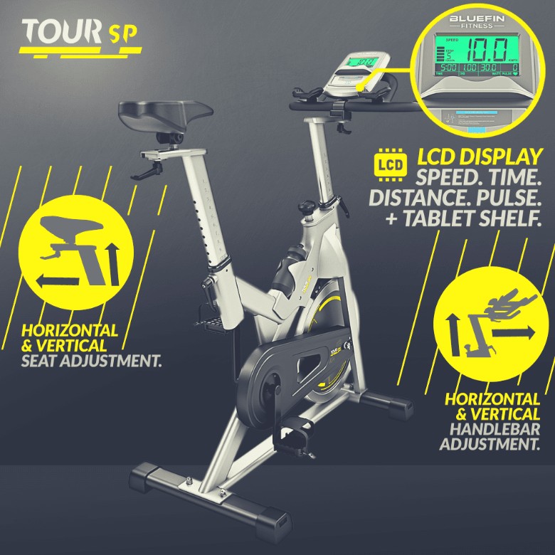 Bluefin Fitness Tour SP Exercise Bike 4