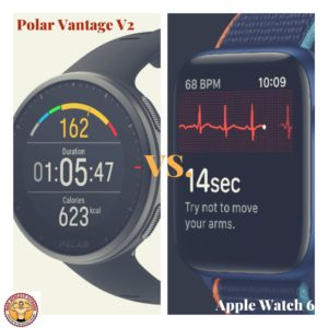 Polar Vantage V2 vs Apple Watch 6 0