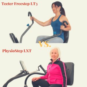 Teeter FreeStep LT3 vs. HCI Fitness PhysioStep LXT 1